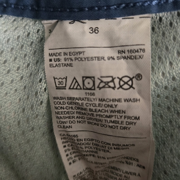 Old Navy Blue Palm Tree Print Board Shorts Swim Trunks Men's 36 - Picture 3 of 8